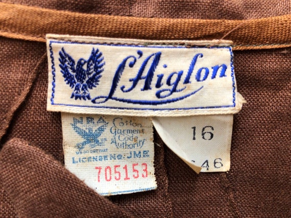 1930s Dress / Thirties Daywear / L'aiglon Deadsto… - image 2