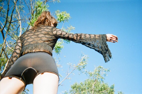 Vintage 1950s Garter Shorts / Vintage Girdle / Mes