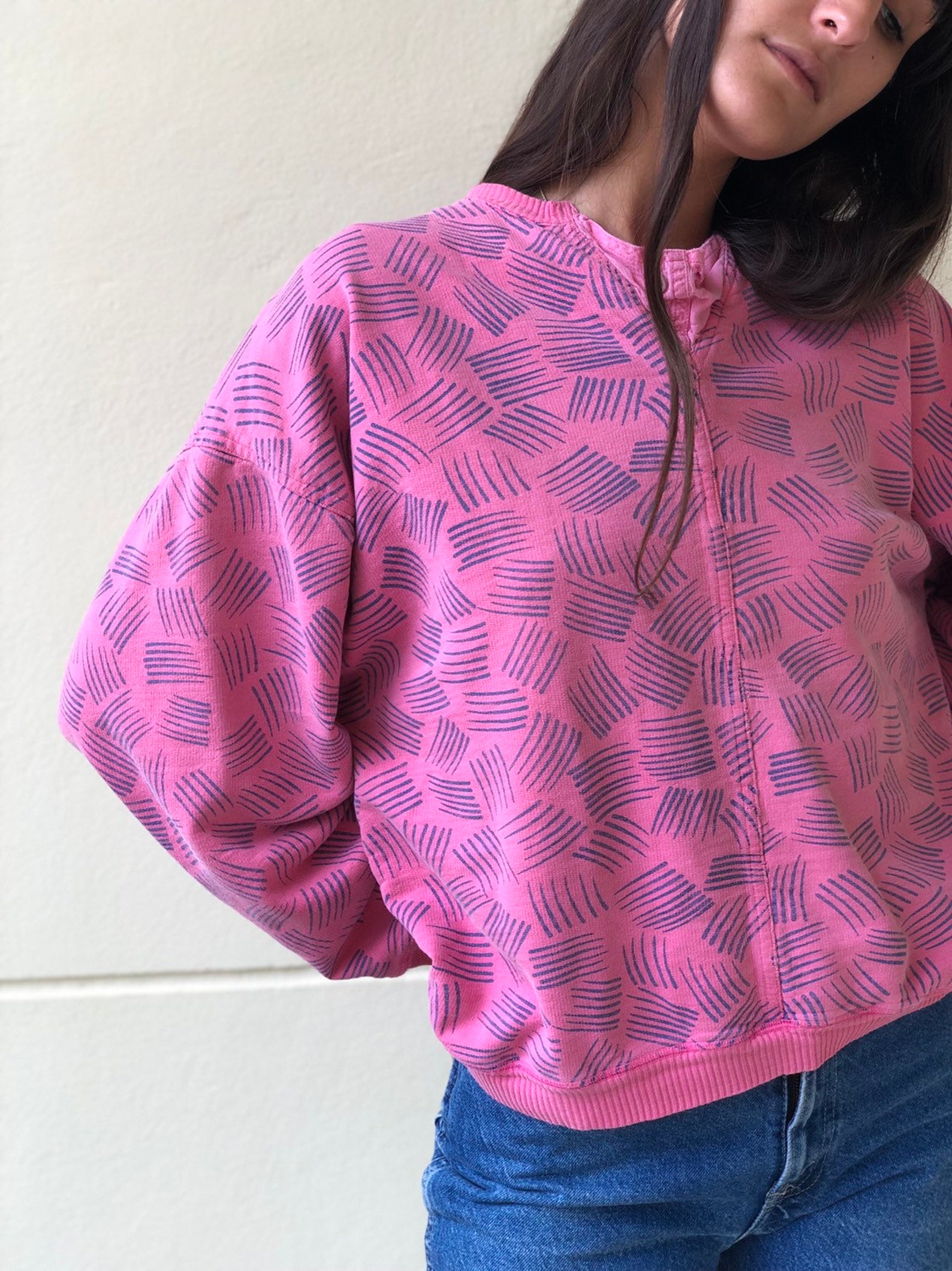 ton sur ton sweatshirt