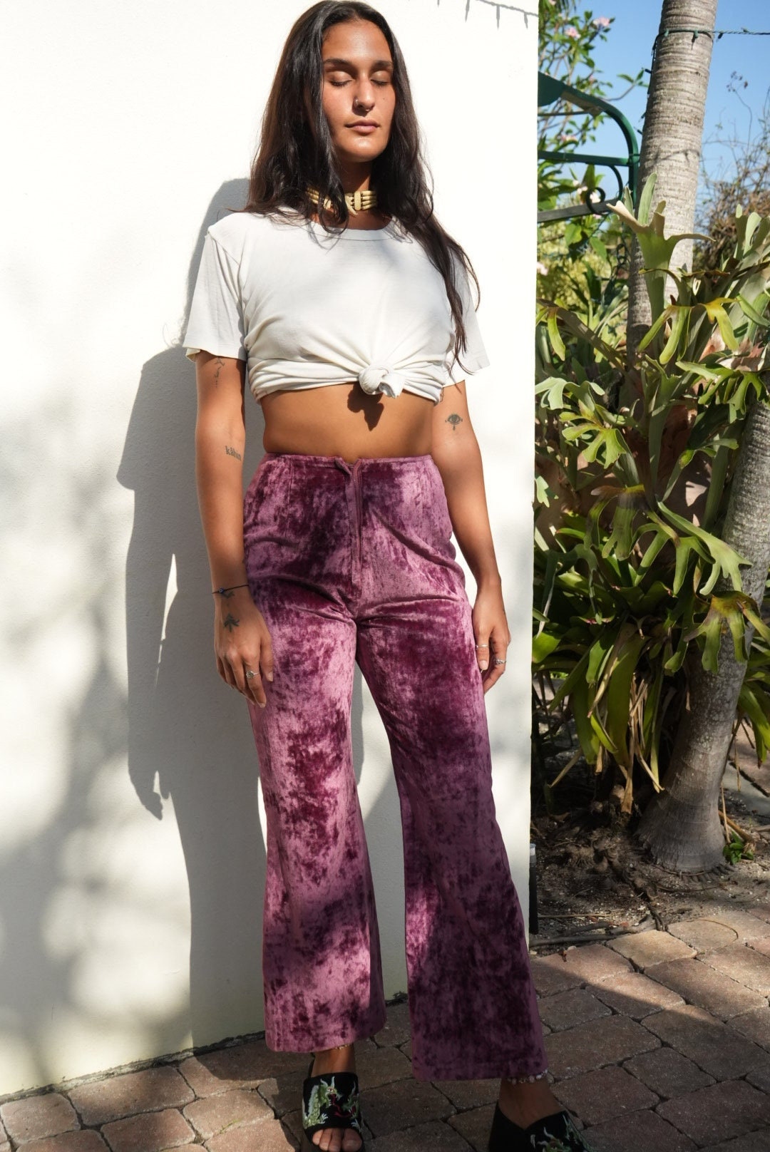 Pink Rose Pants 