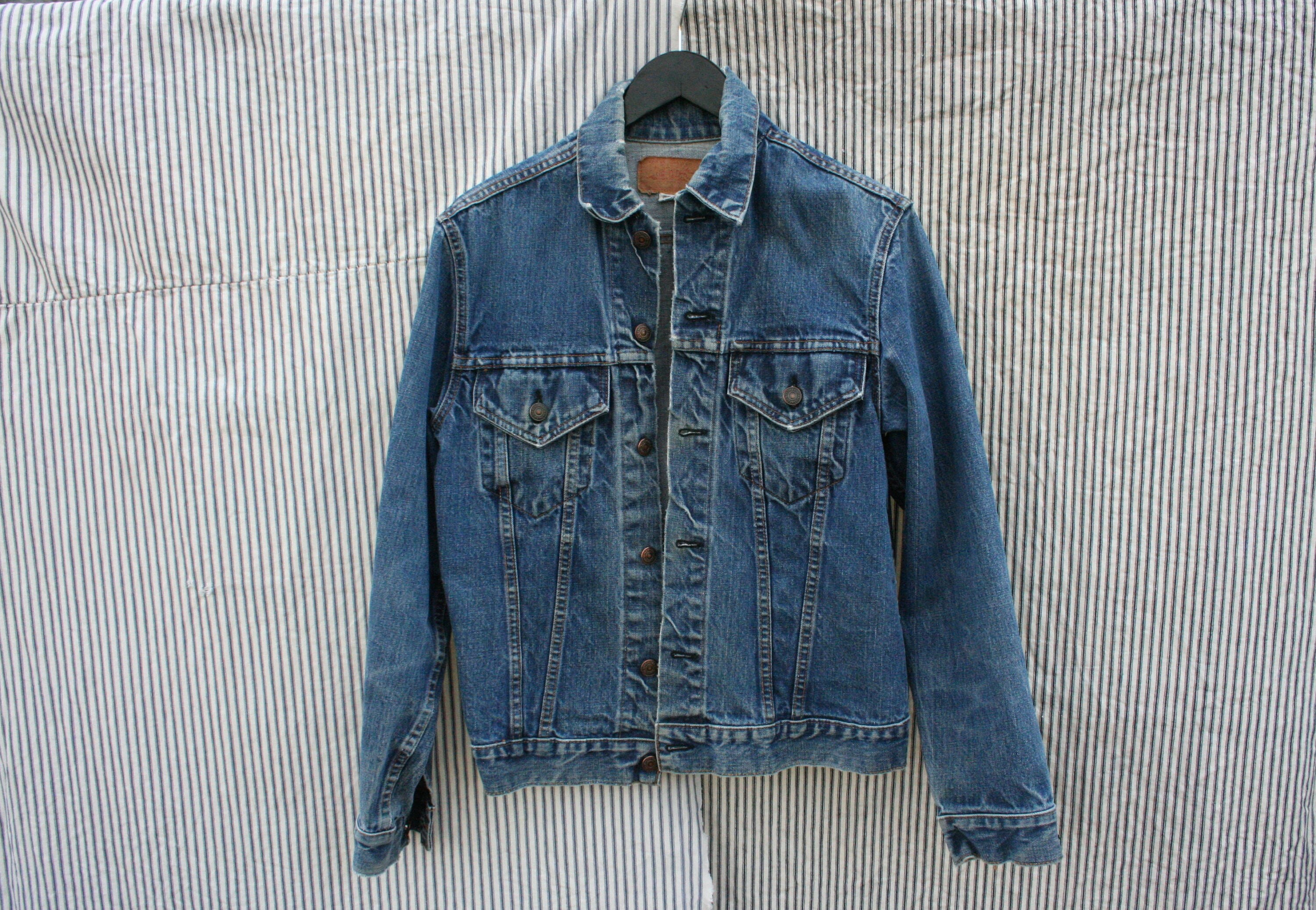 1970's Levi's Denim Jacket / Levi's Type III Denim Jacket