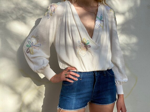 1970's Denim Cut Offs Shorts / Maverick Denim Cut… - image 2