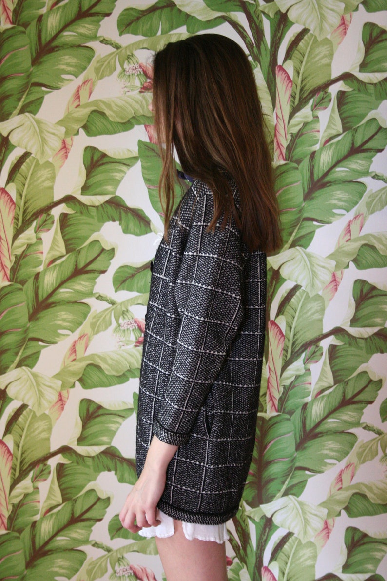 Valentino Sweater Long Knit Top Cardigan Sweater Knitwear 1980/'s Winter Sweater Valentino Boutique Pocket Sweater Miss V