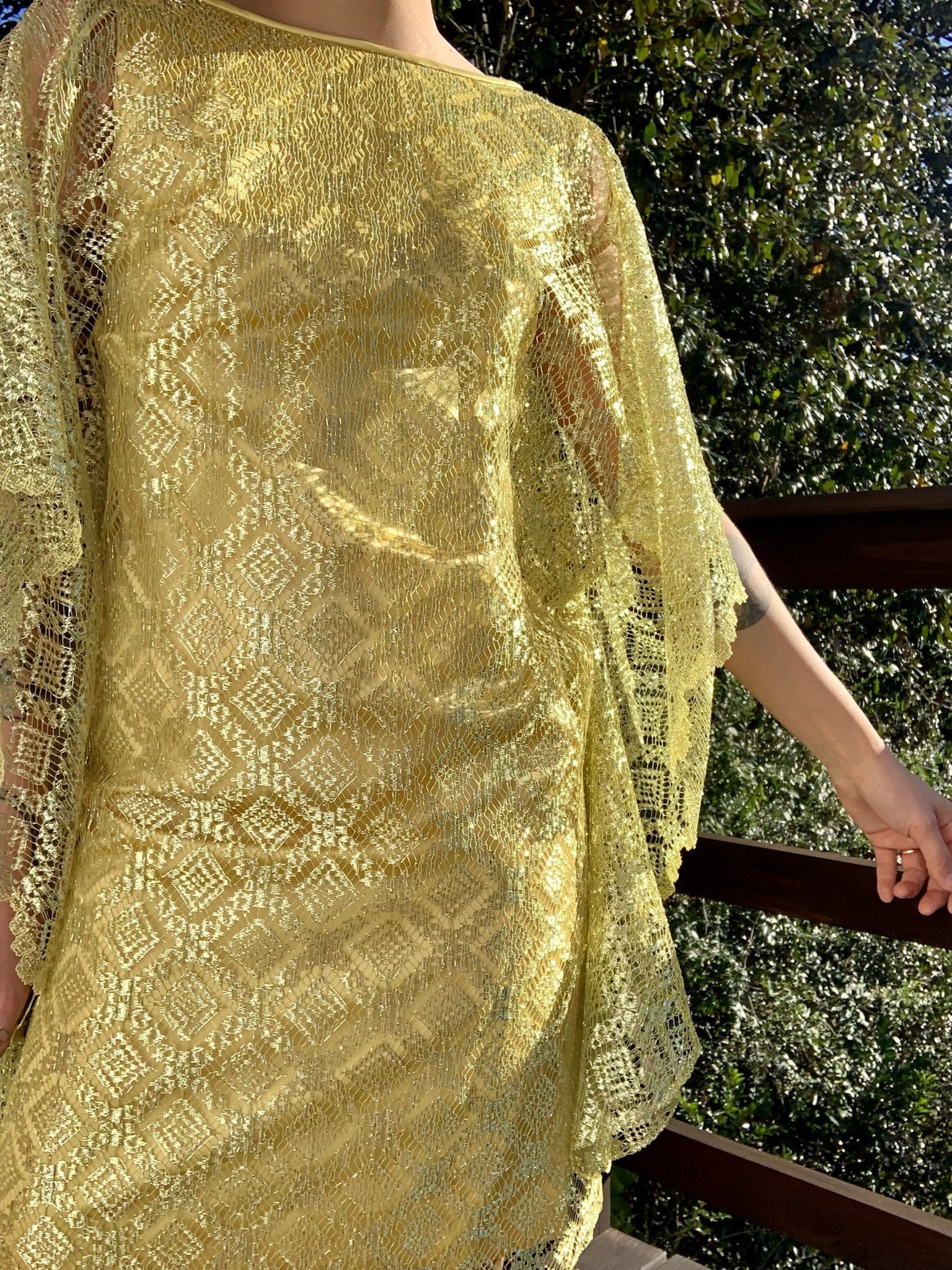 1960's Gold Party Dress / Lace Goldfinger Party Dress / Cocktail Dress  Metallic Gold Threading / Gold Yellow Holiday Party / Christmas - Etsy