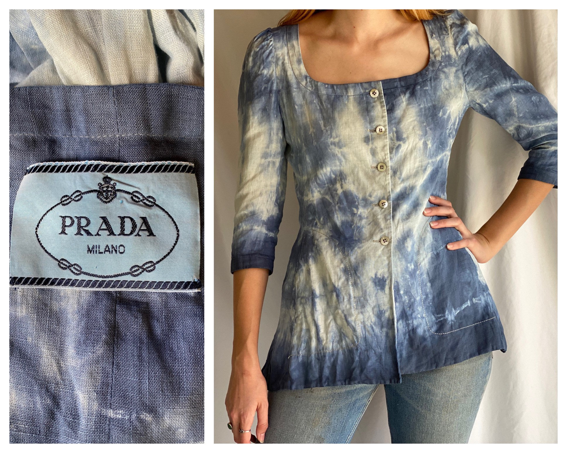 blouse prada