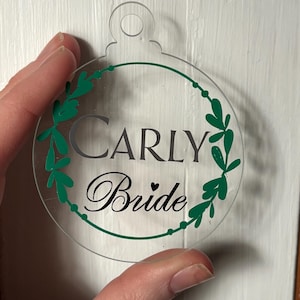 Personalized Wedding Dress Hanger Tags – Custom Bridesmaid or Bridal Party Gifts with Name & Position, Multiple Designs with Custom Colors