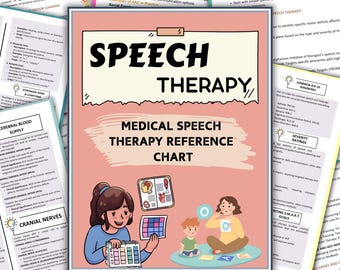 SLP-spiekbriefje: naslagkaart logopedie (pdf- en png-download, A4-formaat)