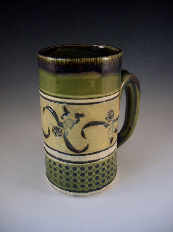 Mug, Handmade Mug,Monkey Mug, Monkey Tea Mug, Monkey Coffee Mug, Unique Ceramic Mug