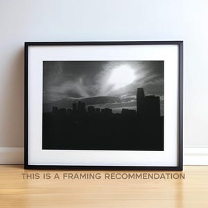 City Skyline at Dusk | Analog photograph print