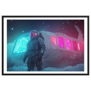 Pronti a tutto - Arte fantascientifica - Stampa di alta qualità - Poster in carta opaca con cornice