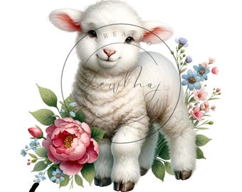 Lost Sheep Bible Verse PNG: Christian Faith Apparel (Digital Image)