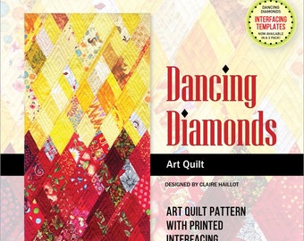 Dancing Diamonds Art Quilt