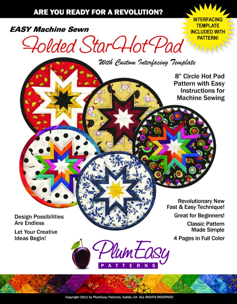 round-folded-star-hot-pad-pattern-template-12-pk-etsy