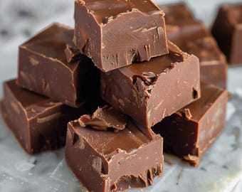 Chocolate Fudge Recipe (Instant Download)