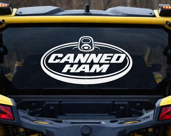 Canned Ham Can Am SVG PNG, Utv Decal File
