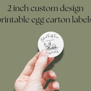 LABELS EIERDOOS, aangepaste labels, boerderijverse eieren, dagelijks met de hand verzameld, van ons kippenhok tot op tafel, gepersonaliseerde etiketten op eierdozen