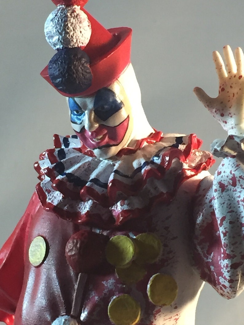 John Wayne Gacy as Pogo the clown action figure SpectreStudios | Etsy