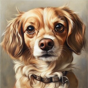 Pet Portrait, Custom Pet Portrait, Customized Cartoon Pet Portrait, Pet Portrait From Photo, Custom Dog Portrait