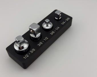 Icon Socket Adapter Holder – Gridfinity 3D Printed Organizer for Secure Storage