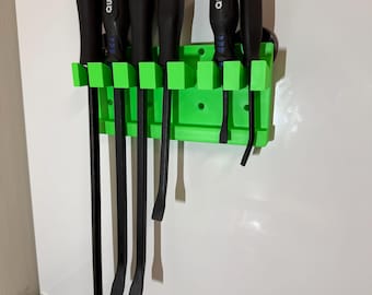 7 Slot Pry Bar Organizer – 3D Printed