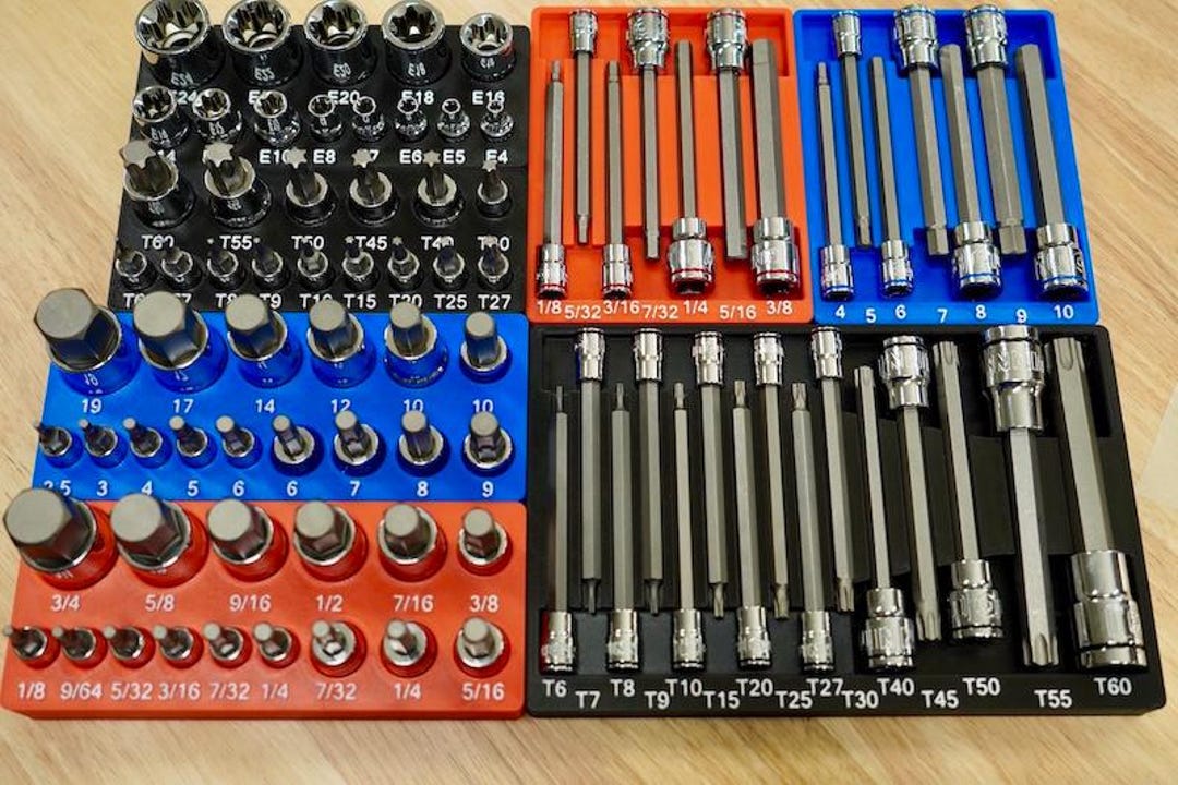 Master Bit Socket Organizer – Compatible With Harbor Freight Quinn