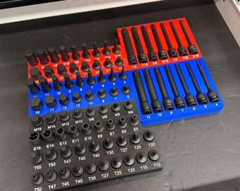 Sunex 84-piece 3/8″ Master Impact Bit Socket Set – SAE & Metric