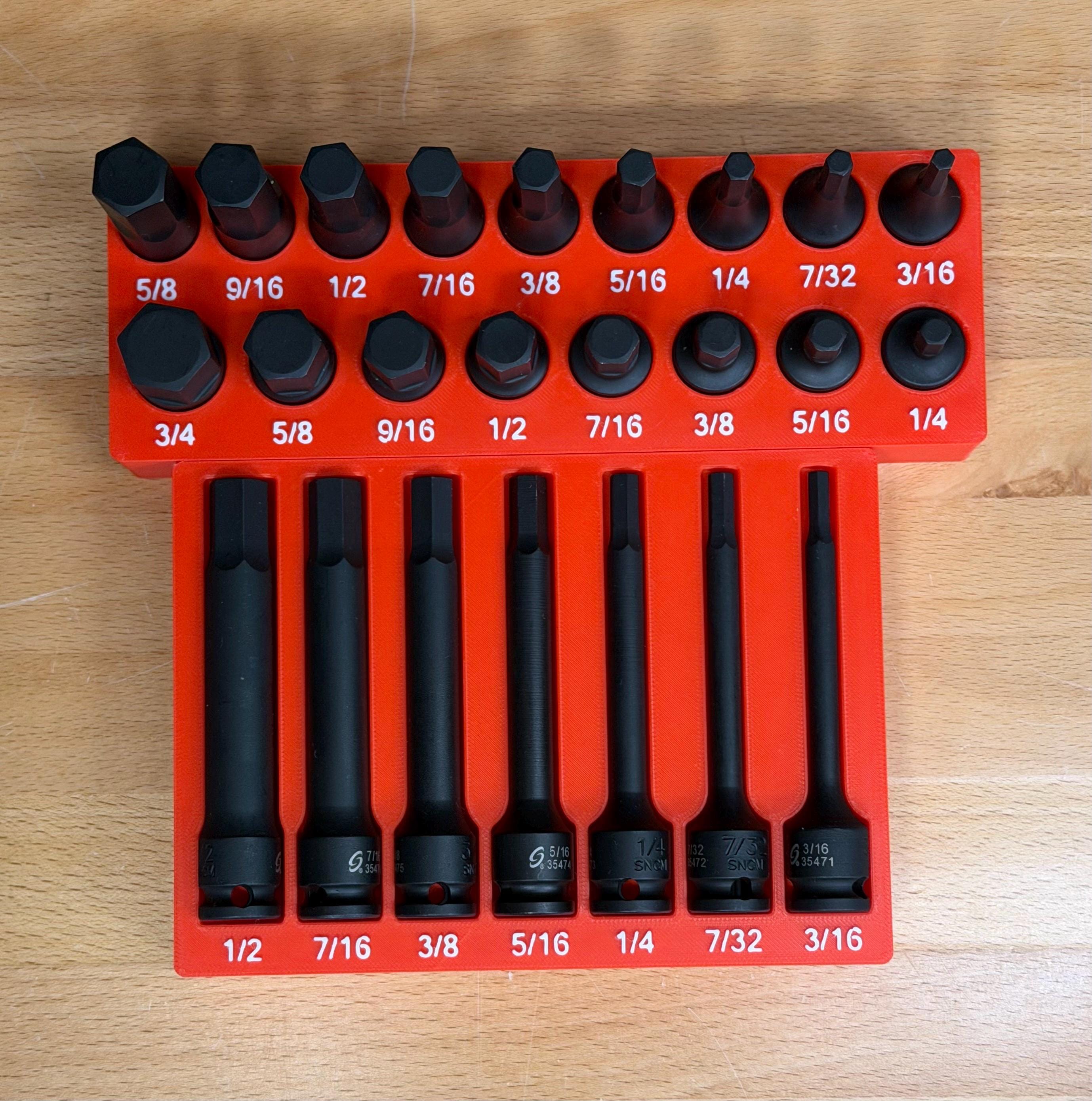 Sunex 84-piece 3/8″ Master Impact Bit Socket Set – SAE & Metric