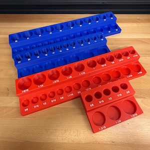 Harbor Freight Quinn 1/2" Master Socket Set Organization Bins