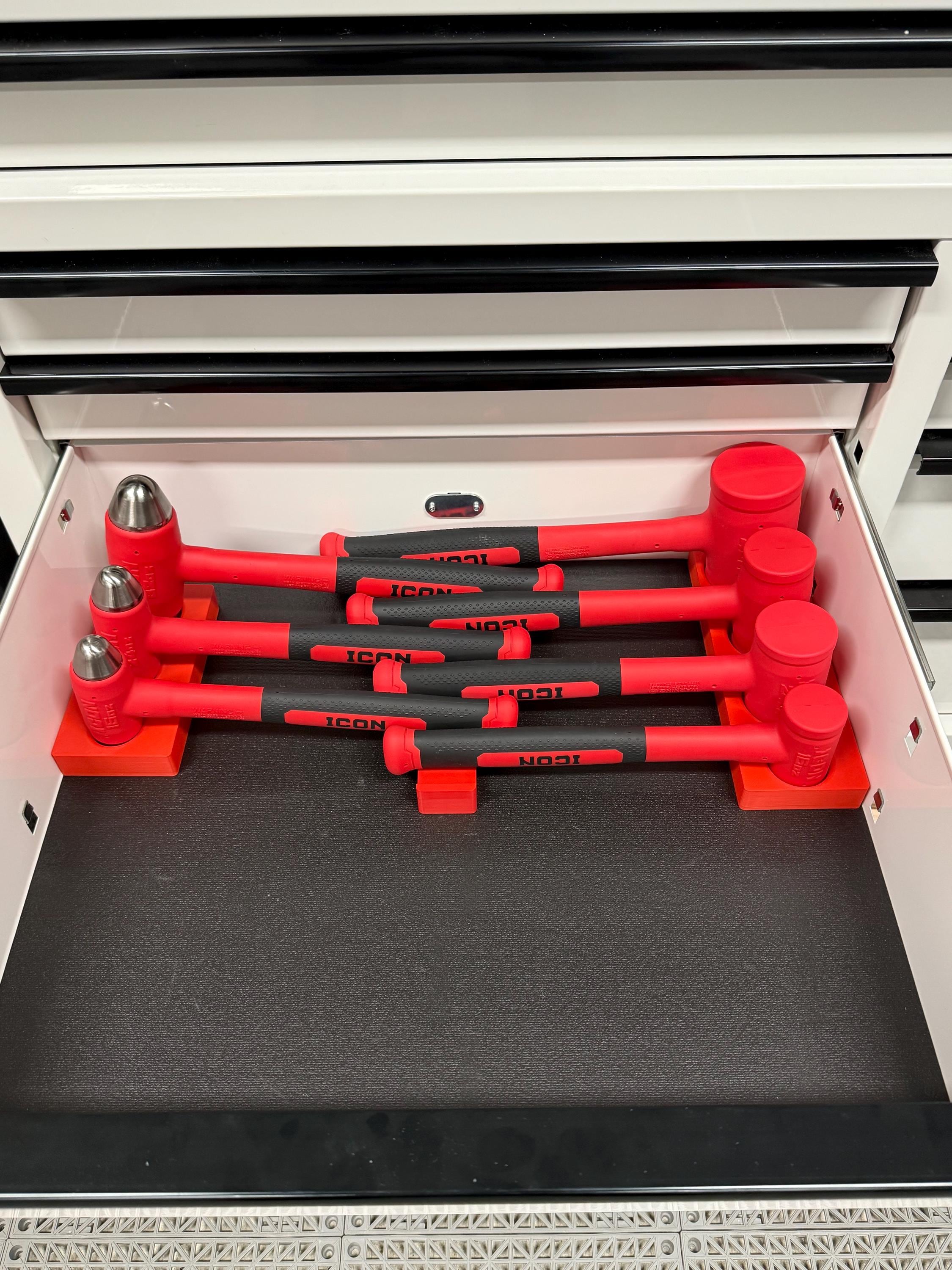 Harbor Freight Icon Hammer Organizer – 3D Printed