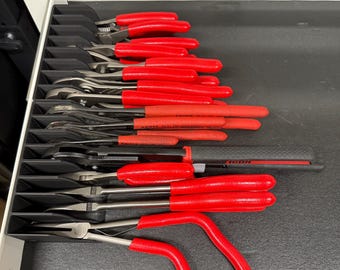 Plier Organizer fits Harbor Freight Icon + Knipex + Others! – 3D Printed