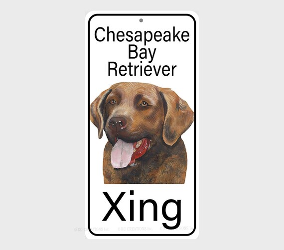 Chessie Dog Crossing Xing Sign New