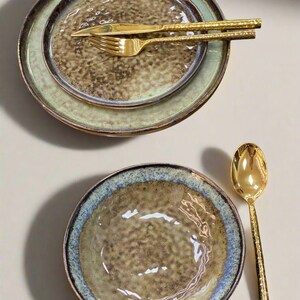 Verdant Touch Ceramic Dinnerware Set