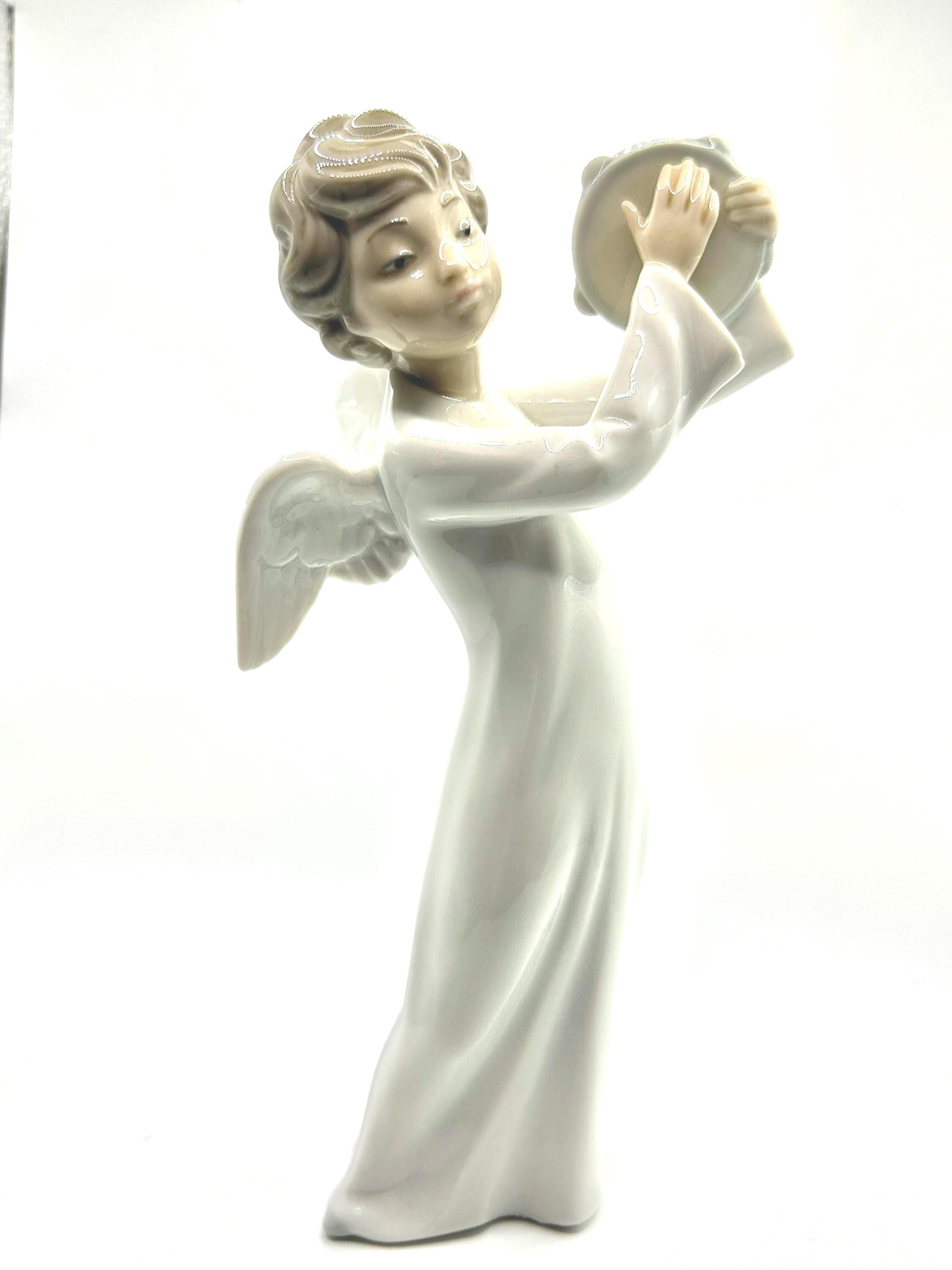 リヤドロ ナオ 天使 リヤドロ フィギュア: ナオ 189 タンバリンを持つ天使 - Etsy 日本