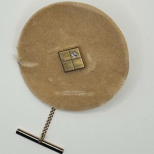 Vintage Pierre Cardin Paris Krawattennadel mit Diamant-Akzent