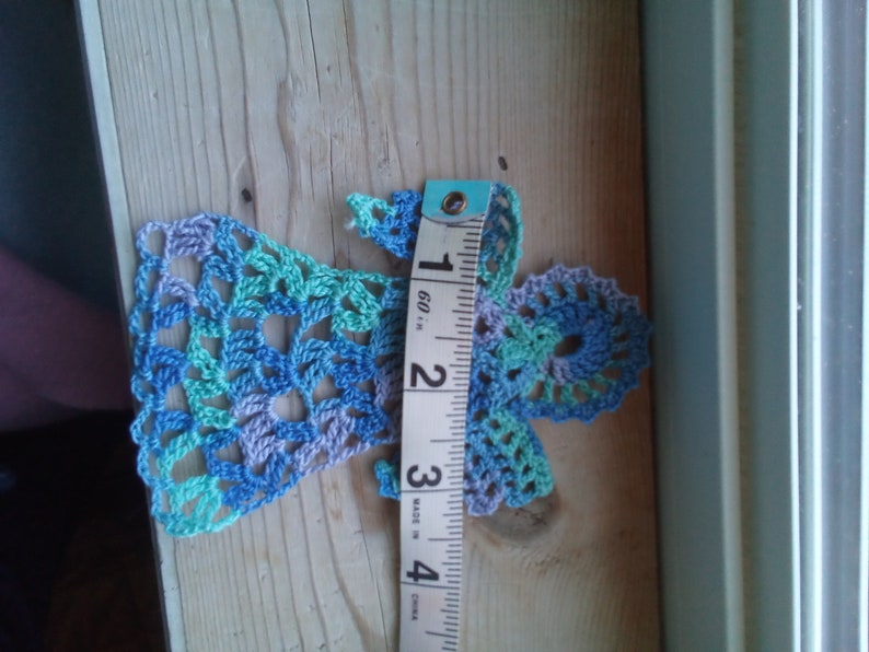 Angel Bookmark, Crochet Doily, Ornament, Decoration, Cherub image 4