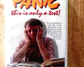 Joyce Meyer Don't Panic Audiobook Cassette Set, Inspirational Teaching