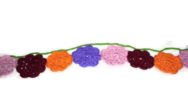 Flower Garland Hanging Party Banner Maybelle Flower Home image 0