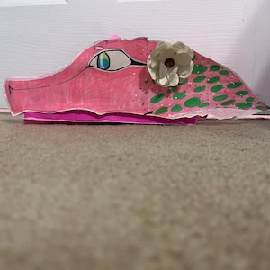 Lily dragon puppet
