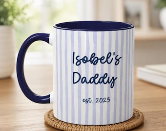 Dad Mug,Personalised, Personalised Dad Mug, Custom Fathers Day Mug with Photo and Name, Dad Gift, Fathers Day Gift Mug
