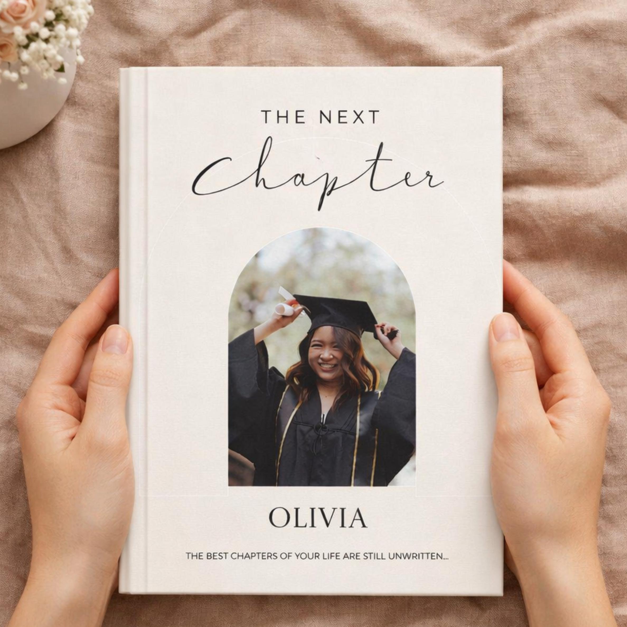 Personalized Graduation Guest Book, University College or High School ...