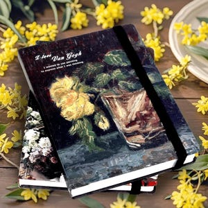 Monet A5 Sketchbook: Vintage Floral Cover, 250GSM Artist Paper