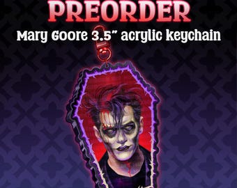 PREORDER | 3.5 inch Mary Goore Tobias Forge Rounded Acrylic Keychain