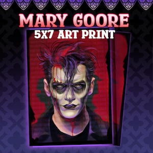 5 x 7 Mary Goore Repugnante inspiriert Kunstdruck