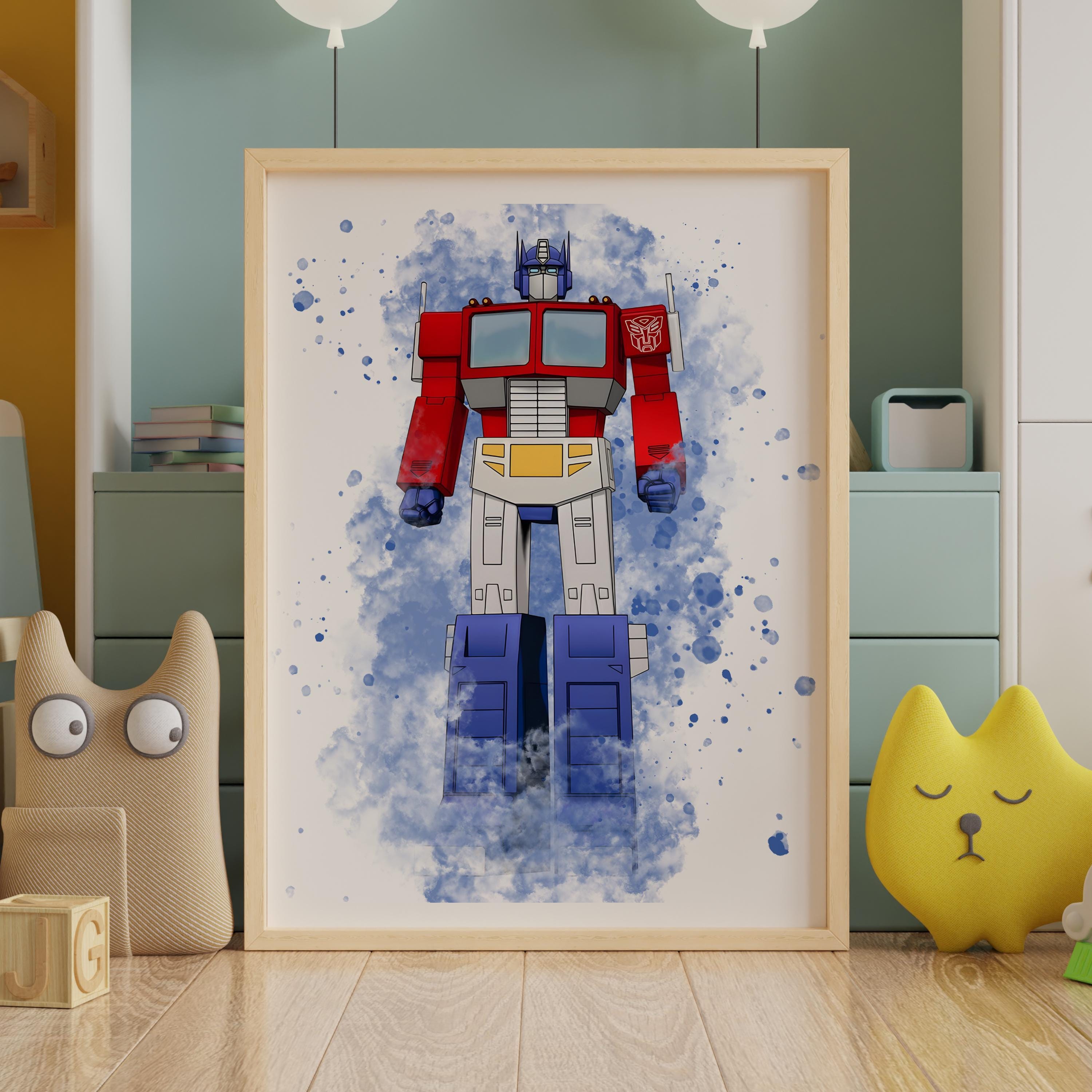 Transformers Print Set of 10, Digital Download,wall Art Poster Print ...