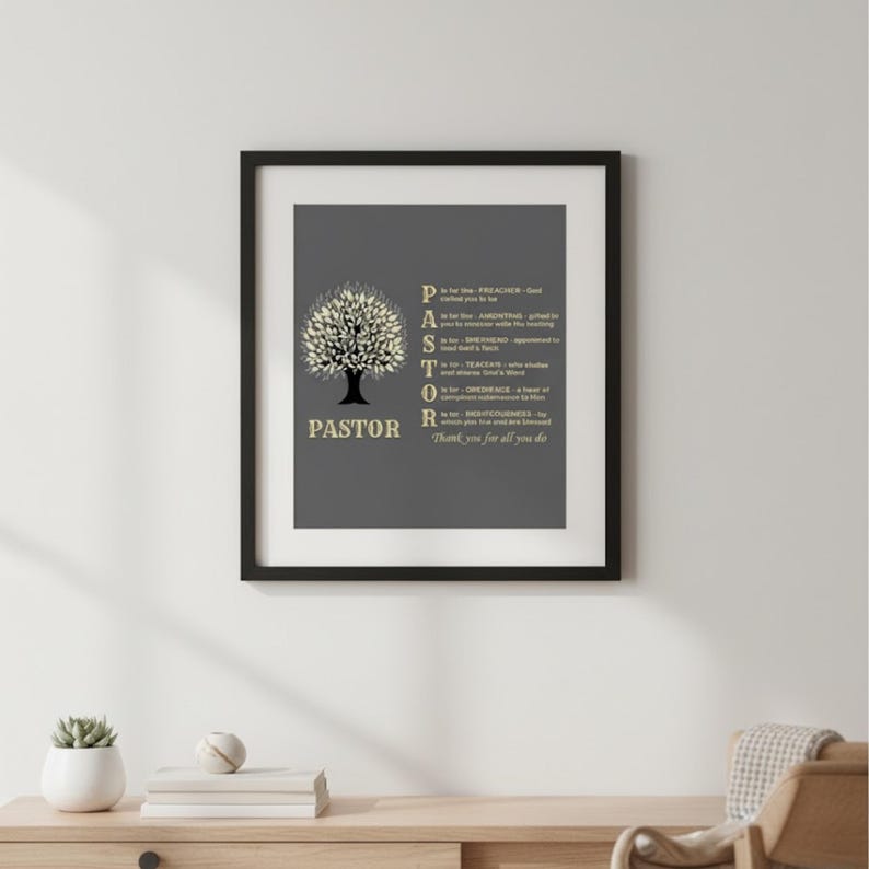 Pastor Appreciation Tumbler Wrap | Tree of Life (digital Download) - Etsy