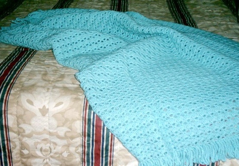 Sage Afghan image 4