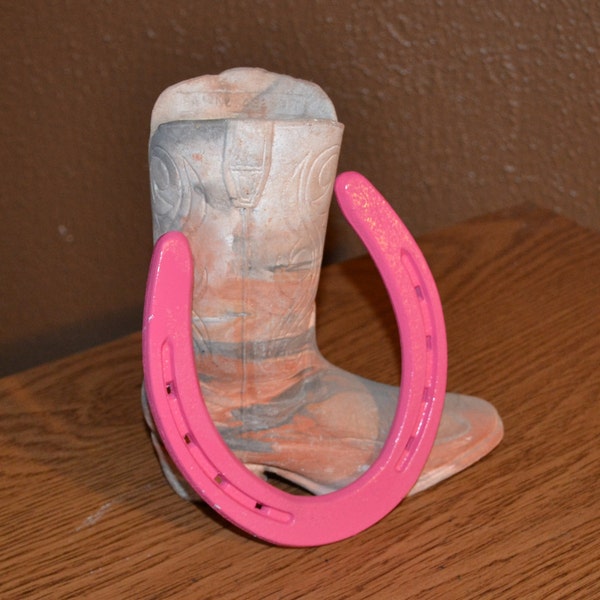 Pink Horseshoe Necklace main image 0