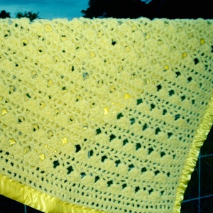Fuzzy Wuzzy Yellow Afghan