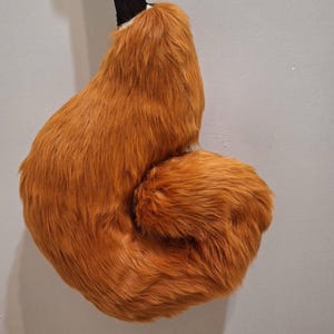 curly fursuit tail