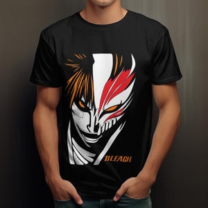 Anime Shirts Bleach T-Shirt für Männer Alle Größe Unisex Anime Shirt